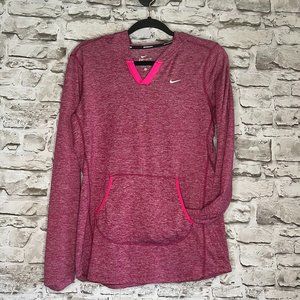 Nike Running Women's Dri-Fit V-Neck Hoodie